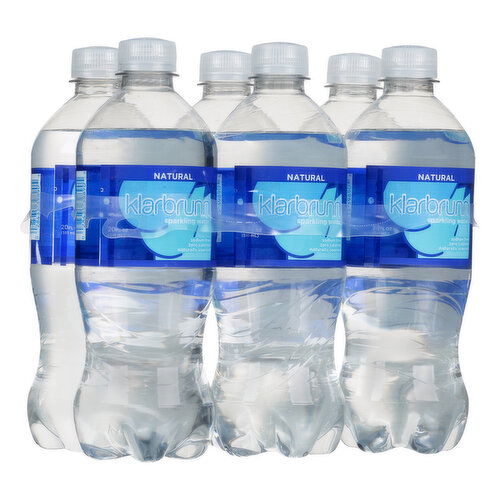 Klarbrunn Sparkling Water, Natural, 6 Pack