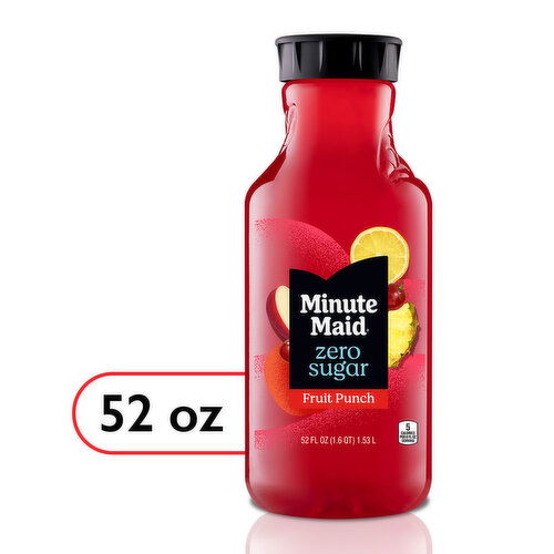 Minute Maid  Sugar Fruit Punch Bottle