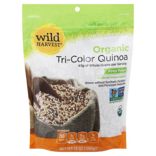 Wild Harvest Quinoa, Tri-Color, Organic