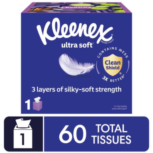 Kleenex Ultra Soft 3-Ply Tissues