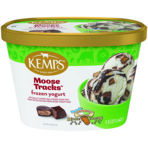 Kemps Moose Tracks Frozen Yogurt