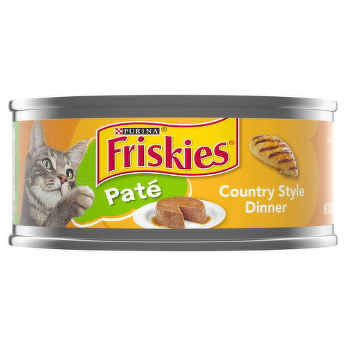 Friskies Pate Cat Food, Country Style Dinner