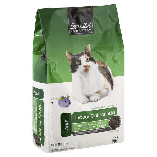 Essential Everyday Cat Food, Premium, Indoor, Adult