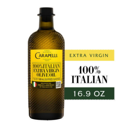 Carapelli Olive Oil, Extra Virgin, 100% Italian