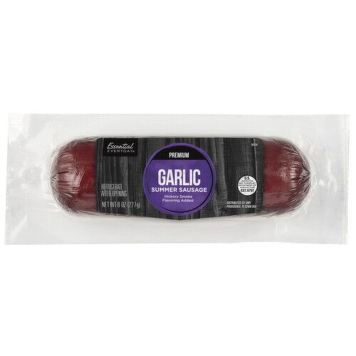 Essential Everyday Summer Sausage, Garlic