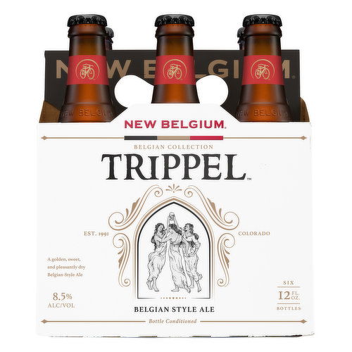 New Belgium Beer, Belgian Style Ale, Trippel