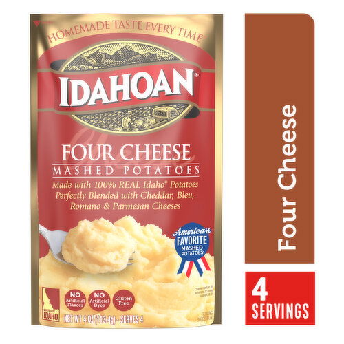 Idahoan Four Cheese Mashed Potatoes