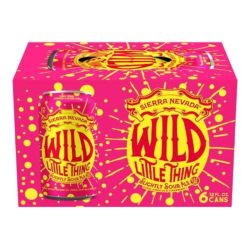 Sierra Nevada Beer, Wild Little Thing Slightly Sour Ale Craft Beer 6 Pack (12oz Cans)