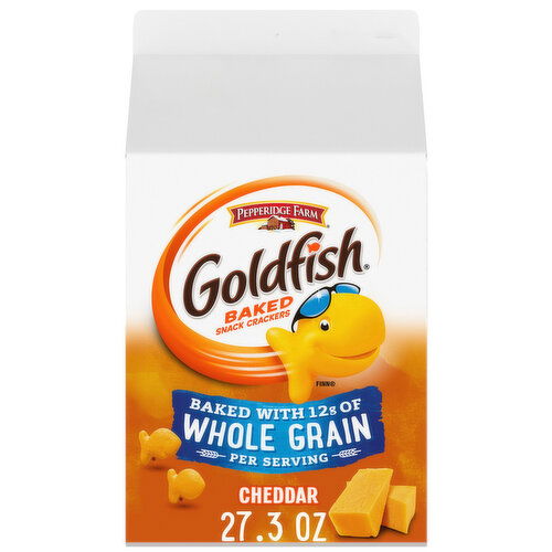 Pepperidge Farm® Goldfish® Baked with Whole Grain Baked with Whole Grain Cheddar Crackers