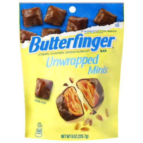 Butterfinger Unwrapped Minis Bar