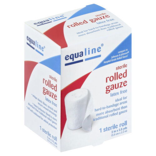 Equaline Rolled Gauze, Sterile