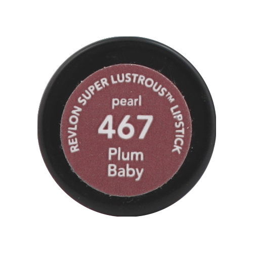 Revlon Super Lustrous Lipstick, Pearl, Plum Baby 467