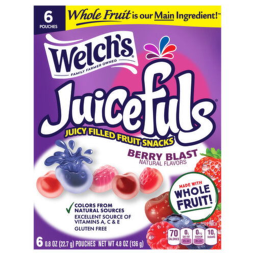 Welch's Juicefuls Berry Blast Fruit Snacks