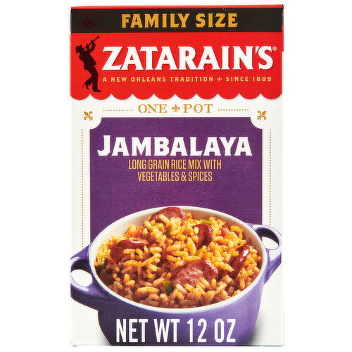 Zatarain's Family Size Jambalaya Rice Dinner Mix