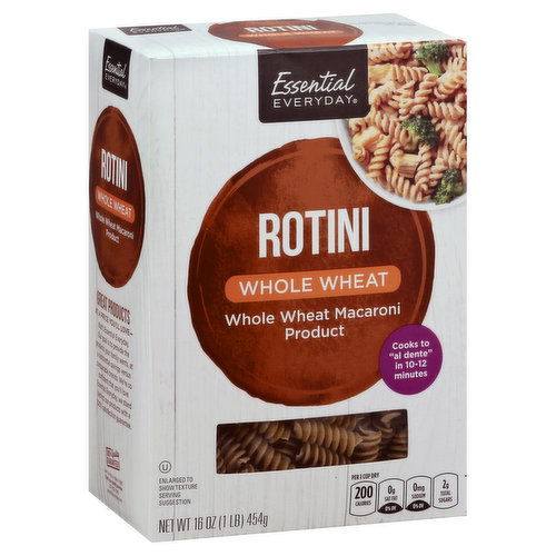 Essential Everyday Rotini, Whole Wheat