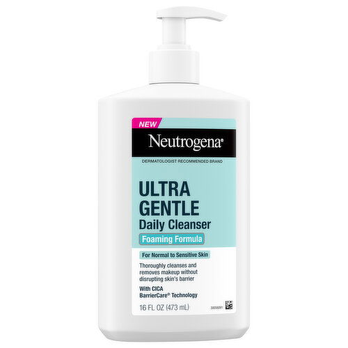 Neutrogena Ultra Gentle Foaming Formula Daily Cleanser