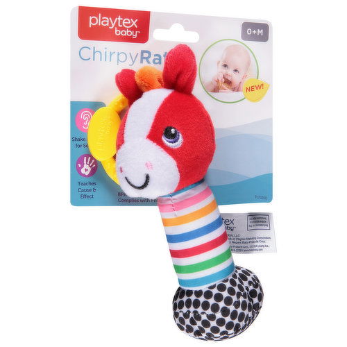 Playtex Baby Chirpy Rattle