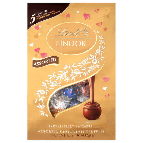 Lindt Lindor Chocolate Truffles, Assorted