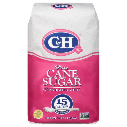 C&H Sugar, Pure Cane, White, Granulated