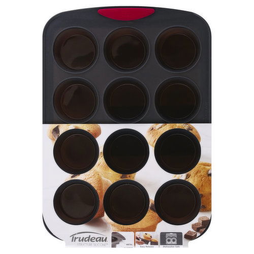 Trudeau Muffin Pan, 12 Count