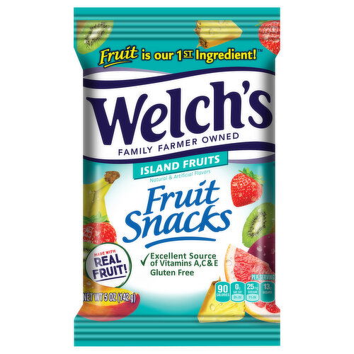 Welch's Fruit Snacks, Island Fruits