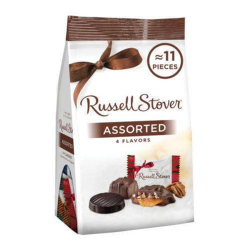 Russell Stover Assorted Milk & Dark Chocolates, 6 oz. bag (≈ 11 pieces)