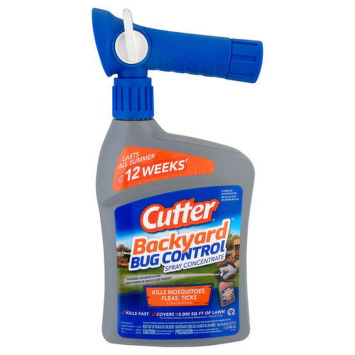 Cutter Backyard Bug Control, Spray Concentrate