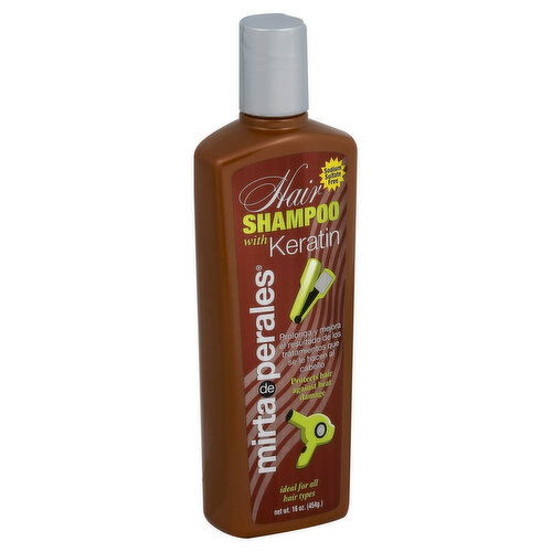Mirta de Perales Shampoo, Hair, with Keratin