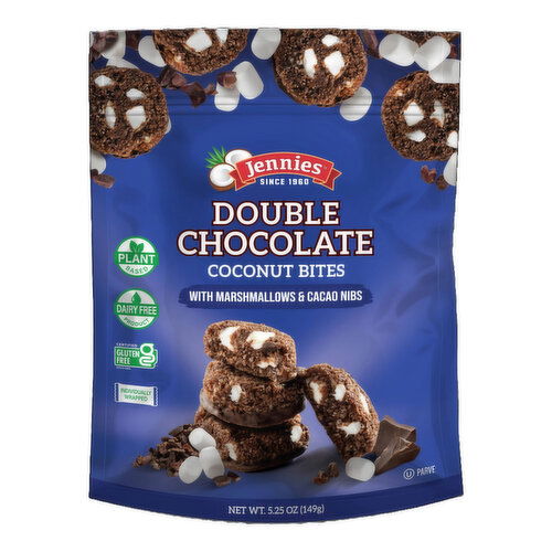 Jennies Coconut Bites, Double Chocolate
