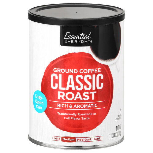 Essential Everyday Coffee, Ground, Medium Roast, Classic Roast