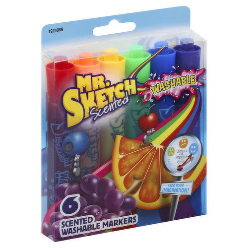 Mr. Sketch Markers, Washable, Scented