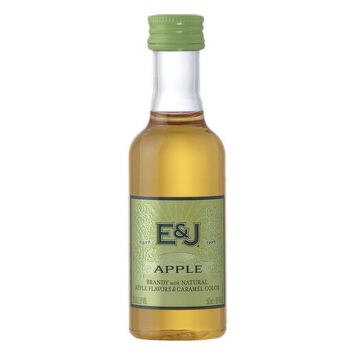 E & J Brandy Apple Flavored Brandy 50ml 