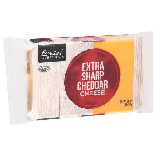 Essential Everyday Cheese, Cheddar, Extra Sharp