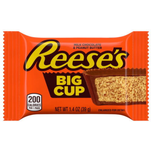 Reese's Milk Chocolate & Peanut Butter Cup, Big Cup