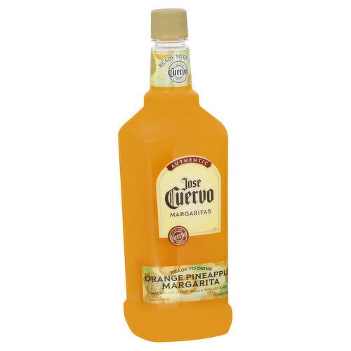 Jose Cuervo Margaritas, Authentic, Orange Pineapple