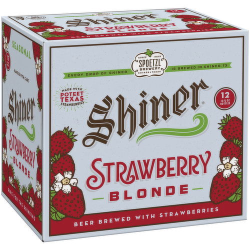 Shiner Strawberry Blonde Beer