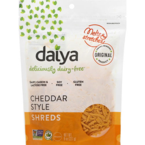 Daiya Shreds, Cheddar Style