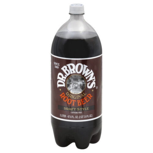 Dr Brown's Root Beer, Draft Style, Original