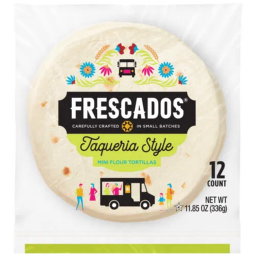 Frescados Taqueria Style Mini Flour Tortillas