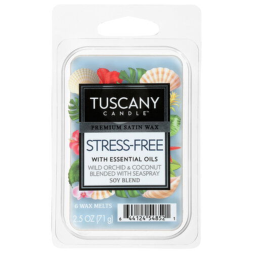 Tuscany Candle Wax Melts, Stressless