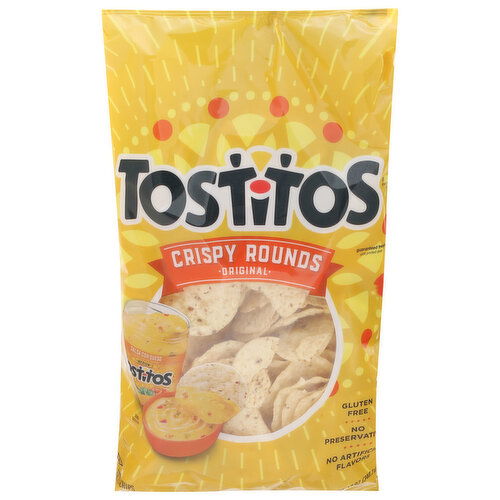 Tostitos Tortilla Chips, Original, Crispy Rounds