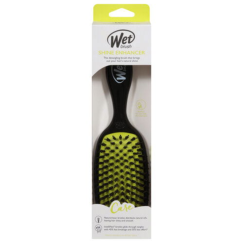 Wet Brush Detangling Brush, Shine Enhancer