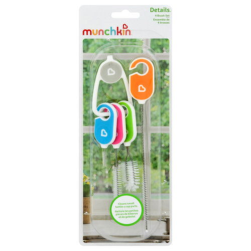 Munchkin Details Brush Set, 4