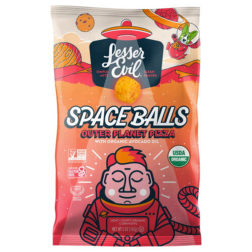 LesserEvil Outer Planet Pizza Space Balls