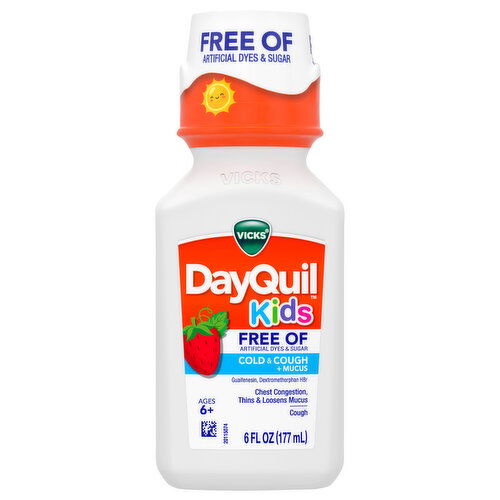 Vicks DayQuil Kids Ages 6+ Cold & Cough + Mucus