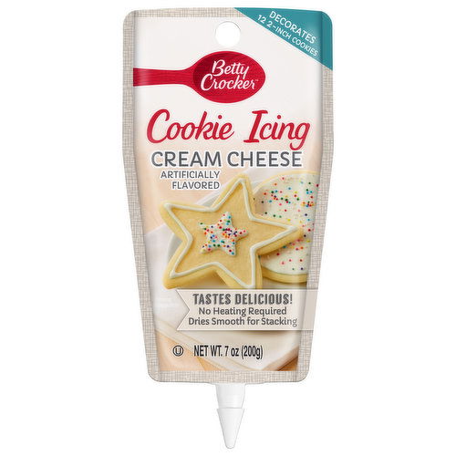 Betty Crocker Cookie Icing, Cream Cheese