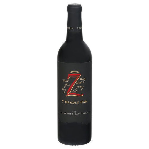 7 deadly Cabernet Sauvignon, Lodi