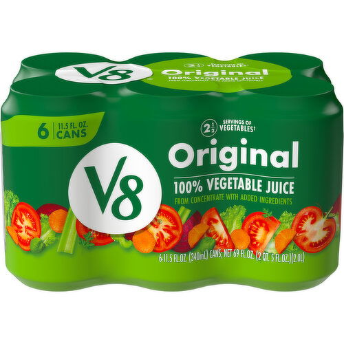 V8® Original 100% Vegetable Juice