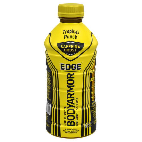 BodyArmor Edge Sports Drink, Hydration + Caffeine, Caffeine Boost,Tropical Punch