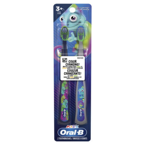 Oral-B Pro Health Stages Kid's Manual Toothbrush for Ages 3+